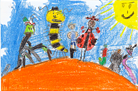 james and the giant peach characters miss spider